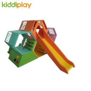 High Quality Four Color Kids Indoor Soft Playground Honeycomb Slide Combination