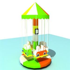 Children Indoor Playground Plastic Swing with Two Slide for Sale