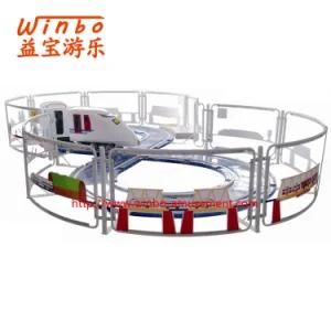 China Factory New Design Amusement Equipment Machine City Speed Train for Children Playground (T11)