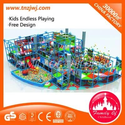 Children Indoor Playhouse Castle Plastic Playing Structure for Sale