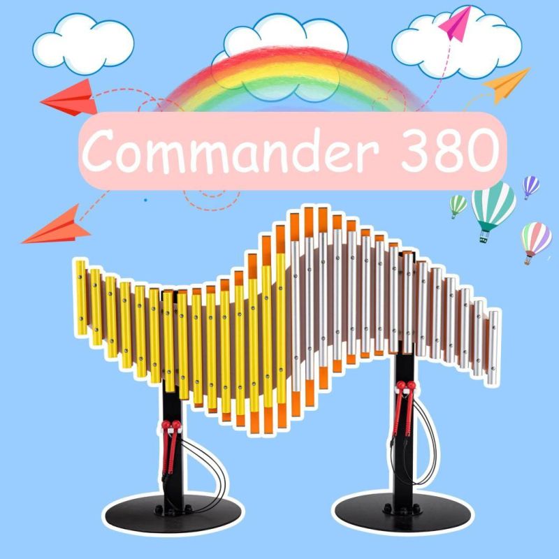 Landscape Park Kids Outdoor Plastic Playground Horn Conga Drum Music Percussion Instrument Free Standing Toy Accessories
