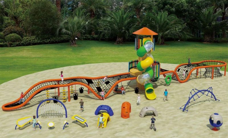 Funny Kids Climbing Combination Frame Outdoor Playground Net for Toddler Equipment