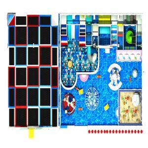 Ice Snow World Indoor Soft Equipment with Christmas Decoration