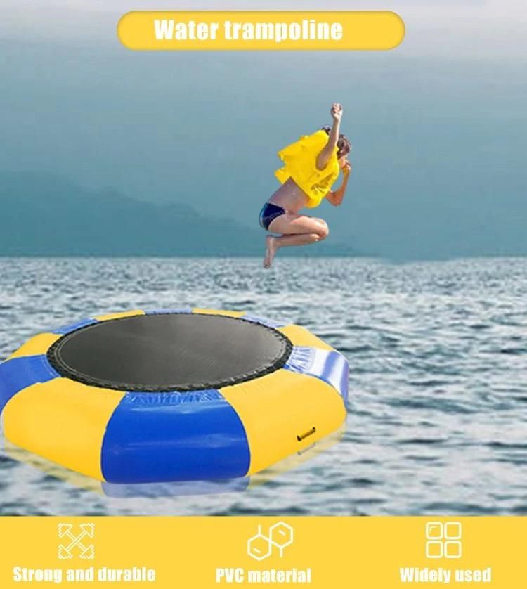 Inflatable Trampoline Water Jump Bed Air Bouncer