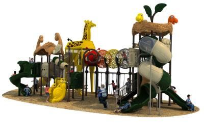 Animal Worlde Outdoor Children Playground Slide Amusemetn Equipment