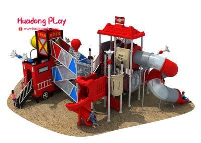 Wholesale Outdoor Play Center Children Outdoor Playground Plastic Combination Slides