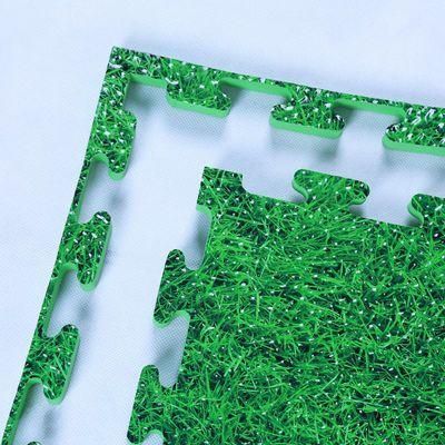 EVA Green Grass Coating Mat Baby Foam Play Mat with Sides