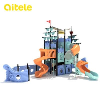 Qitele Pirate Ship Series Outdoor Kids Playground Equipment