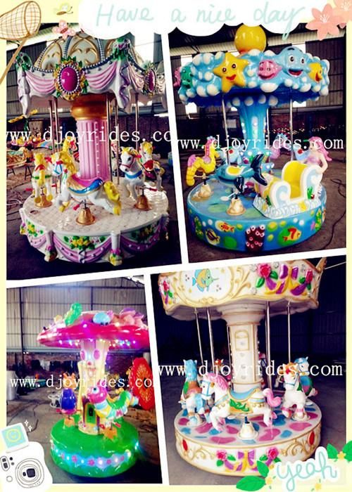 China Manufacturers Children Amusement Park Backyard Chinese Carousel