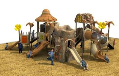 Ancient Tribe Series Large Outdoor Playground Kids Slide