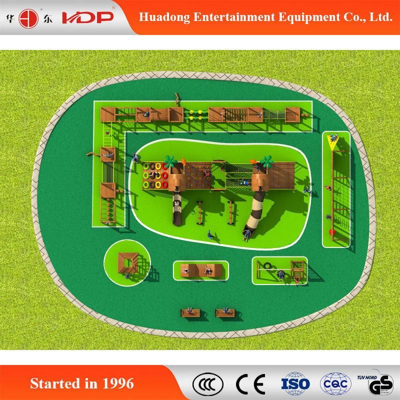 Forest Series Outdoor Kids Park Climbing Playground Slide Equipment (HD-MZ066)