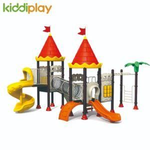Outdoor Playground Castle Series Amusement Parks Plastic Slide Set