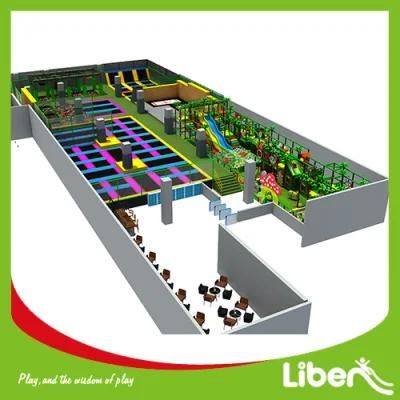 TUV Approved Cheap Price Kids Indoor Trampoline and Soft Play Park