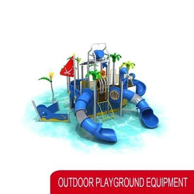 Children Outdoor Playground Kids Amusement Plastic Water Park Playground for Sale