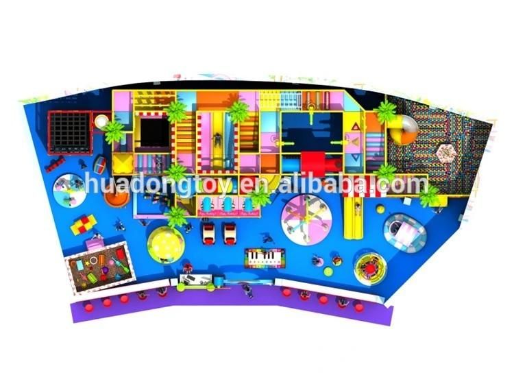 Customized Large Children Naughty Castle Indoor Playground Equipment
