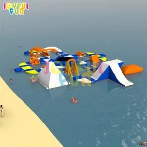 2021 Joyful Fun Hot Sale Commercial Aquapark Inflatable Floating Waterpark for Kids and Adults