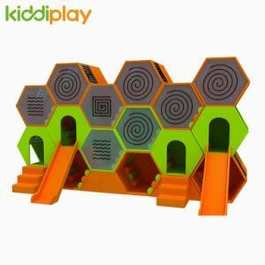 New Design Colorful High Quality Beehive Maze PVC Kids Indoor Soft Playground