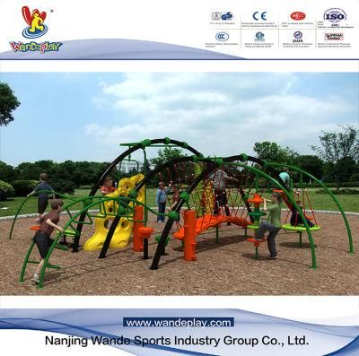 Wandeplay Climbing Equipment Amusement Park Children Outdoor Playground Equipment with Wd-Tn0103