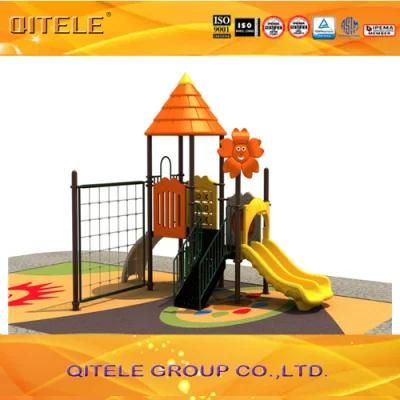 Colorful Children Playground Equipment with Climbing Net