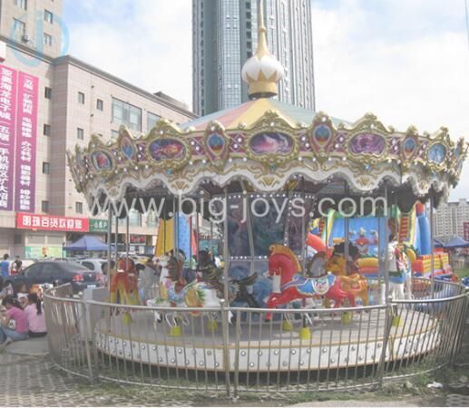 China Manufacturers Children Amusement Park Backyard Chinese Carousel