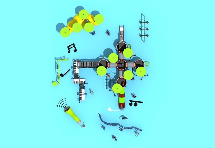 Top Factory Best School Children Games Park Music Outdoor Playground