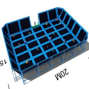 Free Jump Trampoline for Indoor Playground