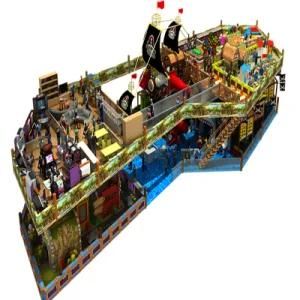 2017 Best Sale Pirate Ship Indoor Commercial Wooden Play House