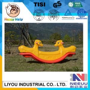 Children Plastic Toys Kids Plastic Rocking Horse Indoor Playground Equipment Play Fun