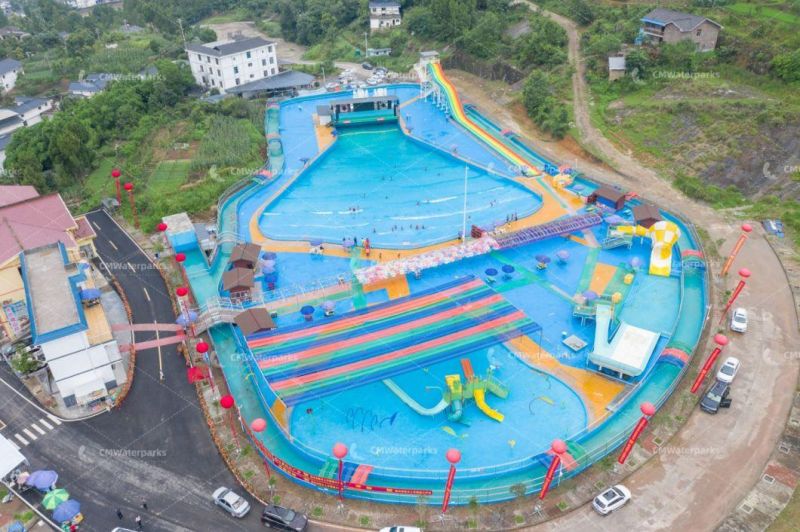 High Quality Fiberglass Water Slide Outdoor Water Park Equipment for Adult Kids