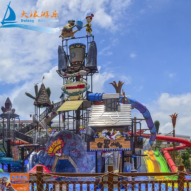 Dalang Manufacture Fiberglass Water Park Equipment Children Pools Water Playground