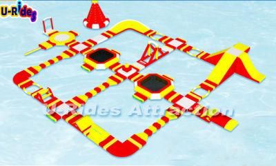 FWPK--006 Inflatable Floating Water Park Games For Adults