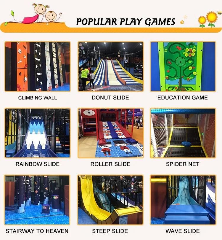 Commercial Soft Outdoor Playground