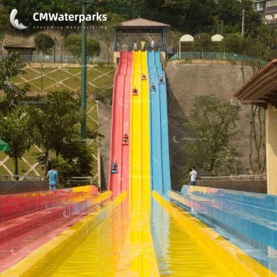 Hot Sale Water Park Equipment Fiberglass Mat Slide Water Slide for Adult