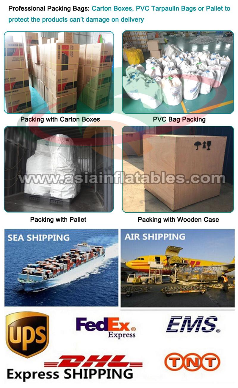 Commercial PVC Tarpaulin Triangle Buoy Cube Buoys for Triathlon Competition