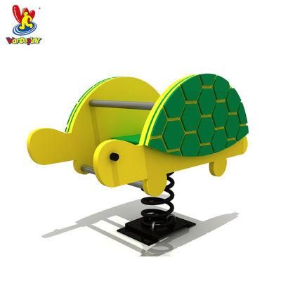 Spring Rider Amusement Park Outdoor Playground Equipment Kids Shake Turtle Rider