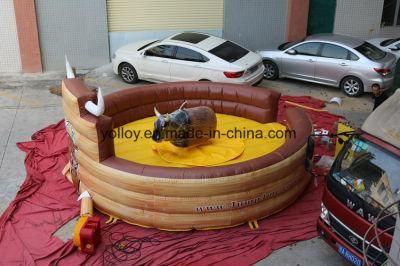 Outdoor Inflatable Sport Game Toy Mechanical Rodeo Bull