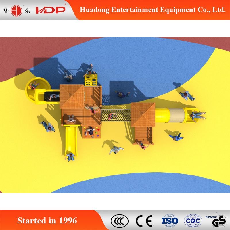 Popular Animal Series Outdoor Children Funny Slide Playground Equipment (HD-MZ047)