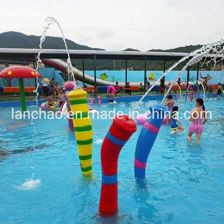 Flower Spray Shower Fiberglass Water Park Equipment