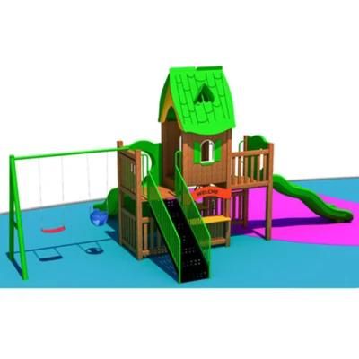 Kids Outdoor Playground Slide Park Equipment PE Board Series Ym106