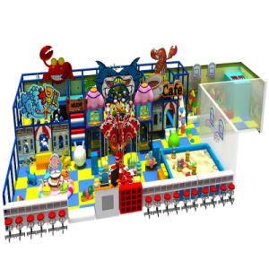 Indoor Trampoline Playground with Slide Equipment