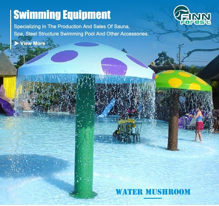Pool Equipment Stainless Steel Water Park Mushroom Shower for Sale