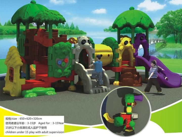 High Quality Kids Outdoor Plastic Amusement Park Equipment