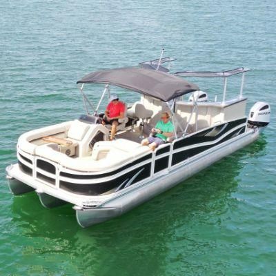 Kinocean 10 Person Fishing Mini Pontoon Boats for Sale