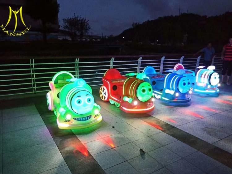 Hansel Parents Remote Control Amusement Park Motorcycle Ride on Train for Children