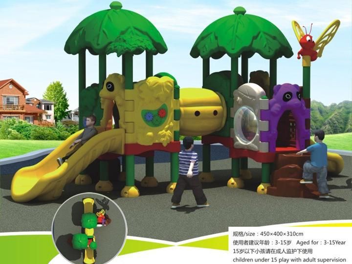 High Quality Outdoor Plastic Play Equipment for Kids