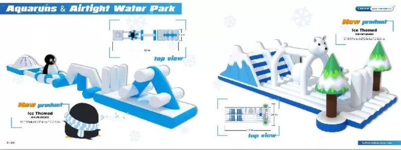 Customized Giant Inflatable Water Park High Quality Floating Inflatable Aqua Park