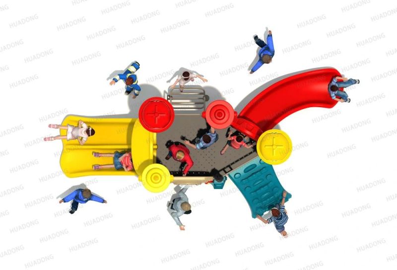 Sai Ya Hao Series Children Playground Small Plastic Slide Outdoor Equipment