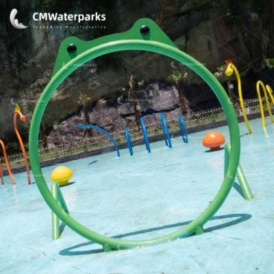 Frog Arch Pop Water Sprinkler Splash Pad Equipment Water Park in Resort Hotel