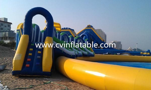 Gaint Inflatable Water Park Swimming Pool Water Slide Amusement Water Park