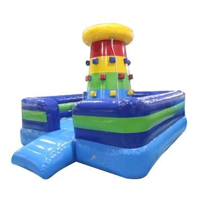 Commercial Air Sealed Durable Small Climb Wall Inflatable Climbing Rock Wall for Sale